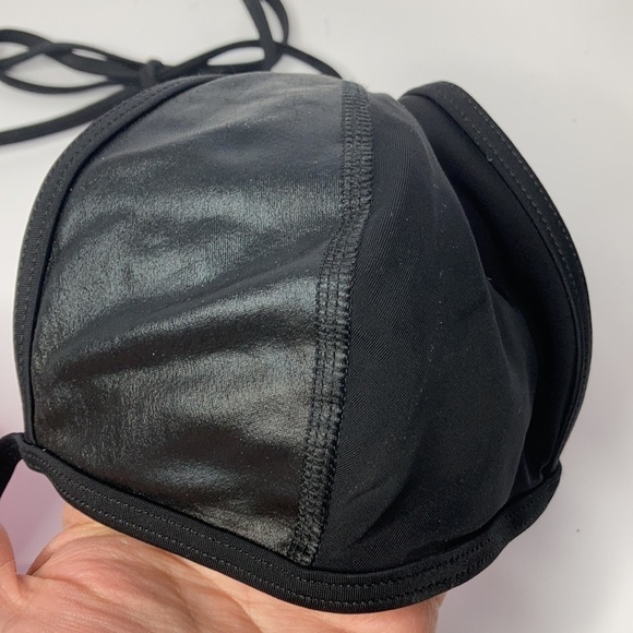 PINK Victoria’s Secret halter top tie bikini top size large (A-C) - Picture 2 of 4